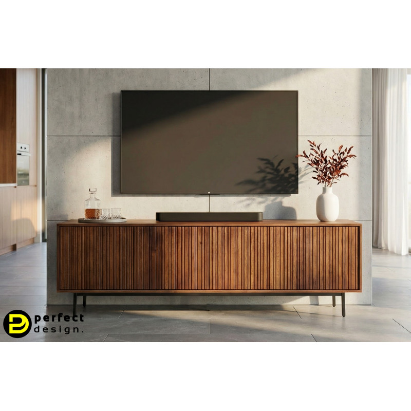 LORDS modern mangófa TV-szekrény - 170cm