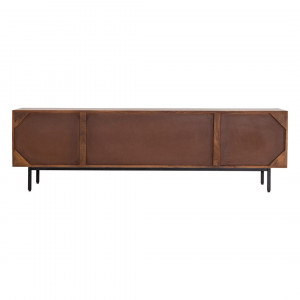 LORDS modern mangófa TV-szekrény - 170cm