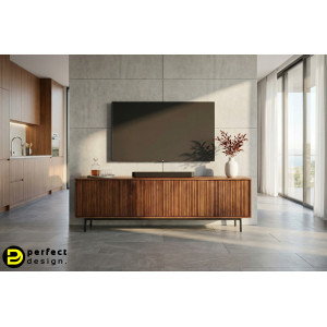 LORDS modern mangófa TV-szekrény - 170cm