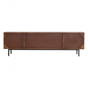 LORDS modern mangófa TV-szekrény - 170cm