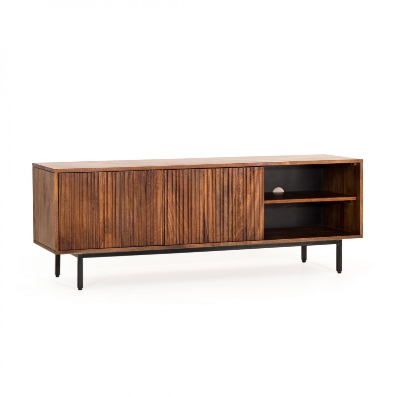 LORDS modern mangófa TV-szekrény - 140cm