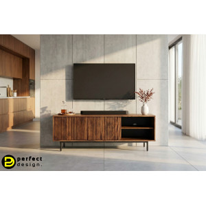 LORDS modern mangófa TV-szekrény - 140cm