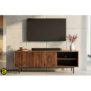 LORDS modern mangófa TV-szekrény - 140cm BIZZOTTO