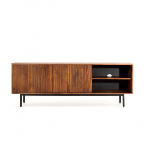 LORDS modern mangófa TV-szekrény - 140cm