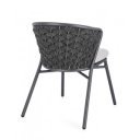 COMORE exkluzív kültéri szék - szürke