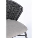 COMORE exkluzív kültéri szék - szürke