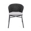 COMORE exkluzív kültéri szék - szürke