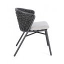 COMORE exkluzív kültéri szék - szürke