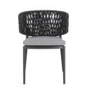 ARUBA exkluzív kültéri szék - antracit