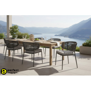 ARUBA exkluzív kültéri szék - antracit