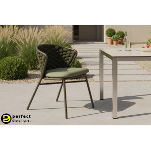 COMORE exkluzív kültéri szék - zöld BIZZOTTO