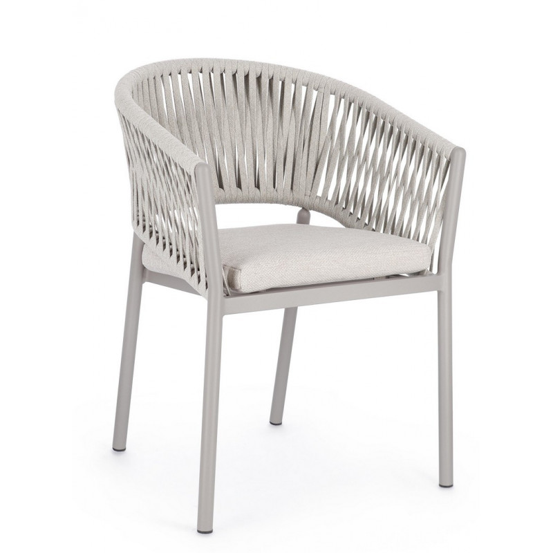 FLORENCIA exkluzív kültéri szék - szürke