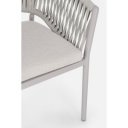 FLORENCIA exkluzív kültéri szék - szürke