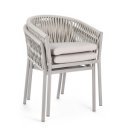 FLORENCIA exkluzív kültéri szék - szürke