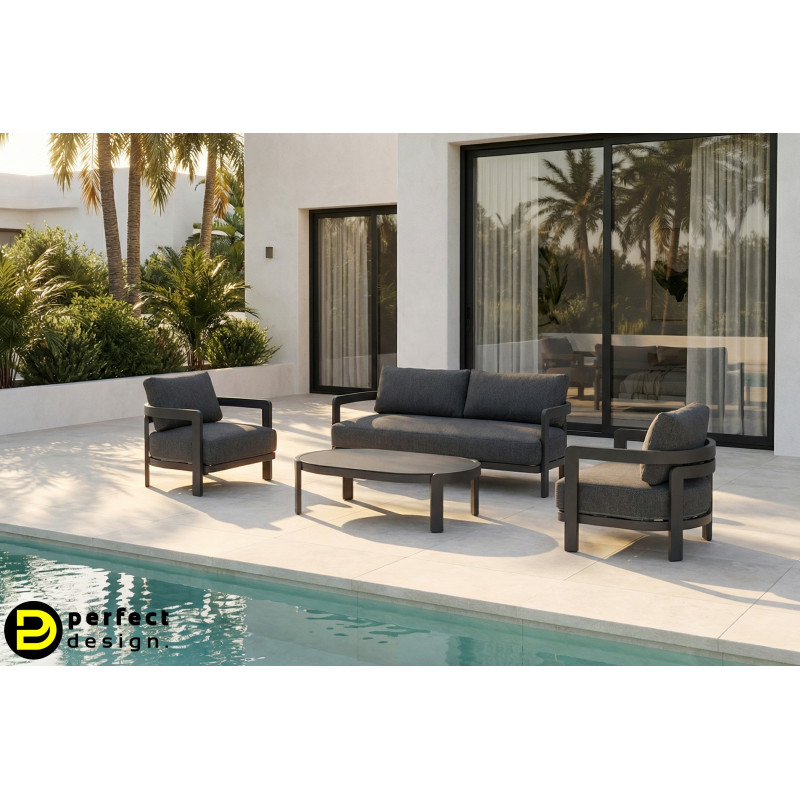 BARBADOS prémium kültéri szett - antracit