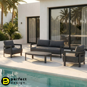 BARBADOS prémium kültéri szett - antracit