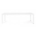 MILTON prémium bővíthető kültéri étkezőasztal - 180-240cm - antracit/taupe/fehér