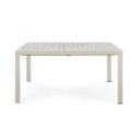 MILTON prémium bővíthető kültéri étkezőasztal -149/97cm - antracit/taupe/fehér