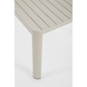 MILTON prémium bővíthető kültéri étkezőasztal -149/97cm - antracit/taupe/fehér