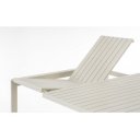 MILTON prémium bővíthető kültéri étkezőasztal -149/97cm - antracit/taupe/fehér