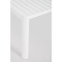 MILTON prémium bővíthető kültéri étkezőasztal -149/97cm - antracit/taupe/fehér