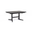 KEYWEST prémium kültéri kerámia étkezőasztal/ dohányzóasztal - antracit