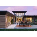 CANCUN prémium teakfa kültéri étkezőasztal - 180cm - antracit