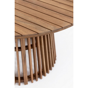RODANO prémium akác kültéri étkezőasztal - 120cm