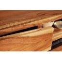 AMAZONAS design akác fali TV-szekrény - 160cm