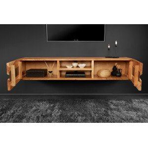 AMAZONAS design akác fali TV-szekrény - 160cm