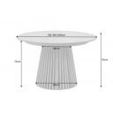 VALHALLA modern bővíthető étkezőasztal - 120-160-200cm