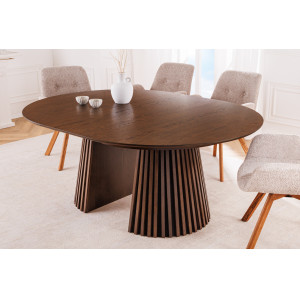 VALHALLA DARK modern bővíthető étkezőasztal - 120-160-200cm