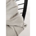 BALI design függőfotel - fekete/szürke