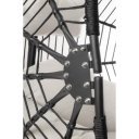 BALI design függőfotel - fekete/szürke