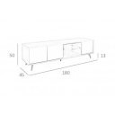 CONTINENTAL modern TV állvány - 180cm