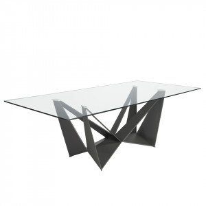 MIGUEL design étkezőasztal - 240cm - fekete