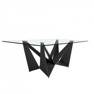 MIGUEL design étkezőasztal - 240cm - fekete