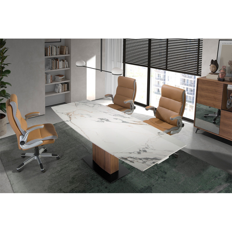 SOLSONA design bővíthető kerámia étkezőasztal - 160-240cm