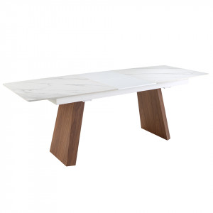 QUINTO design bővíthető kerámia étkezőasztal - 180-230cm