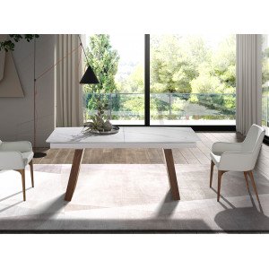 QUINTO design bővíthető kerámia étkezőasztal - 180-230cm
