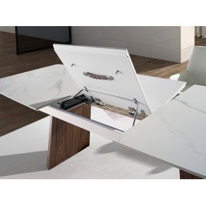 QUINTO design bővíthető kerámia étkezőasztal - 180-230cm