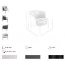 LIZARRA design fotel