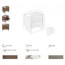 IDOLE prémium dió éjjeliszekrény