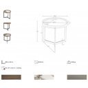 IDOLE prémium dió lerakóasztal