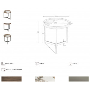 IDOLE prémium dió lerakóasztal