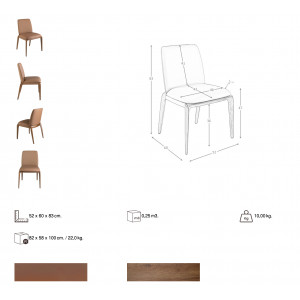 ISIDRO prémium étkezőszék