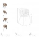 GASPARA prémium étkezőszék