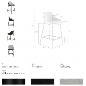 ORCERA prémium bárszék