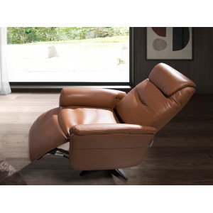 LAGUNA prémium bőr relaxfotel - barna Angel Cerdá