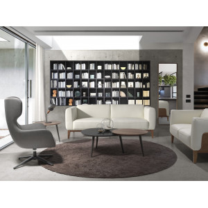 LOBOS design fotel - szürke